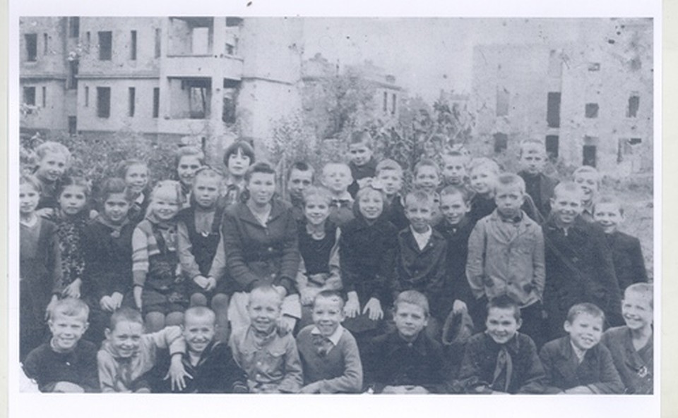 1948 год. Четвероклассники Калининграда.
