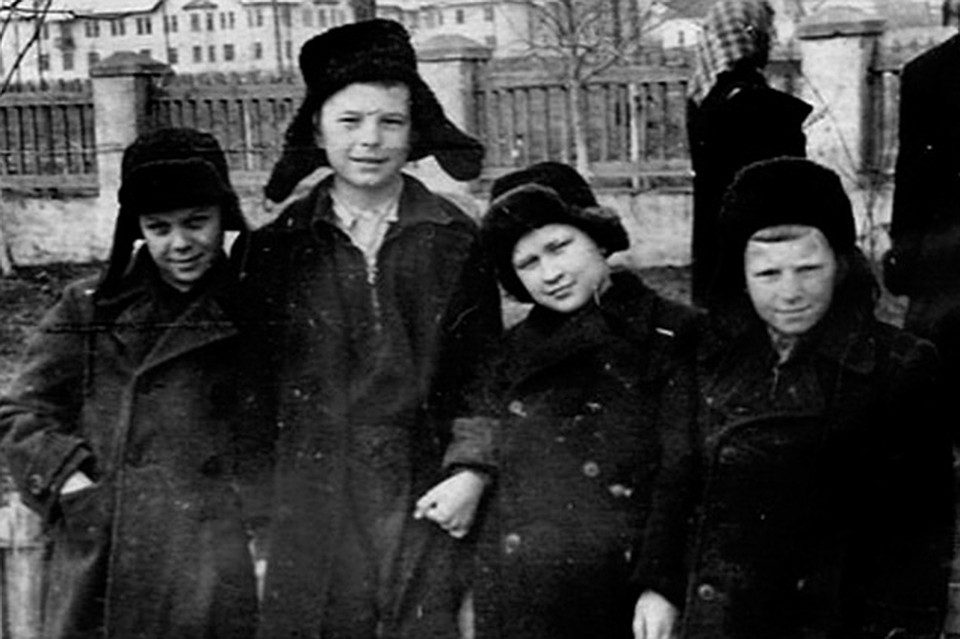 Пацаны, г. Коломна, 1958 год. Фото:savok.name
