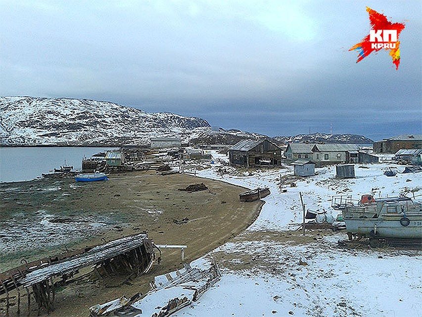 Райцентр Териберка, где снимали "Левиафан". Фото: личный архив Валерия Гришко.
