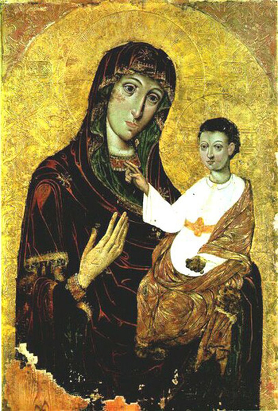 В Барколабово верят, что копия иконы способна на те же чудеса, что и оригинал. Фото: ortlib.narod.ru