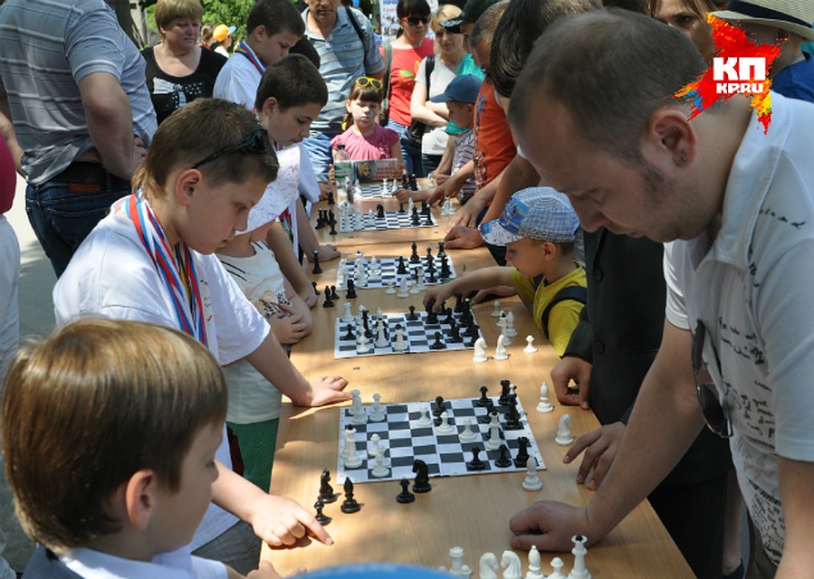 Крымчане сразились с настоящими чемпионами Фото: Анастасия МЕДЫНЦЕВА
