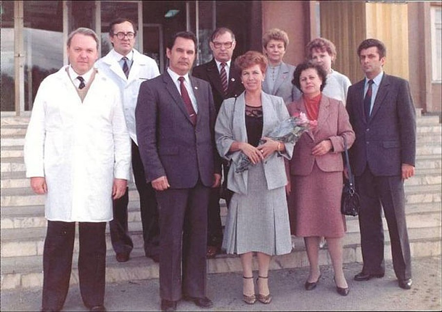 1985 год. Раиса Горбачева в Тюмени. Фото из архива тюменского кардиоцентра.