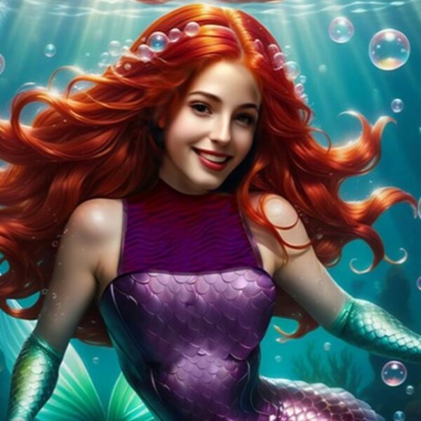 Шоу мыльных пузырей «Русалочка»