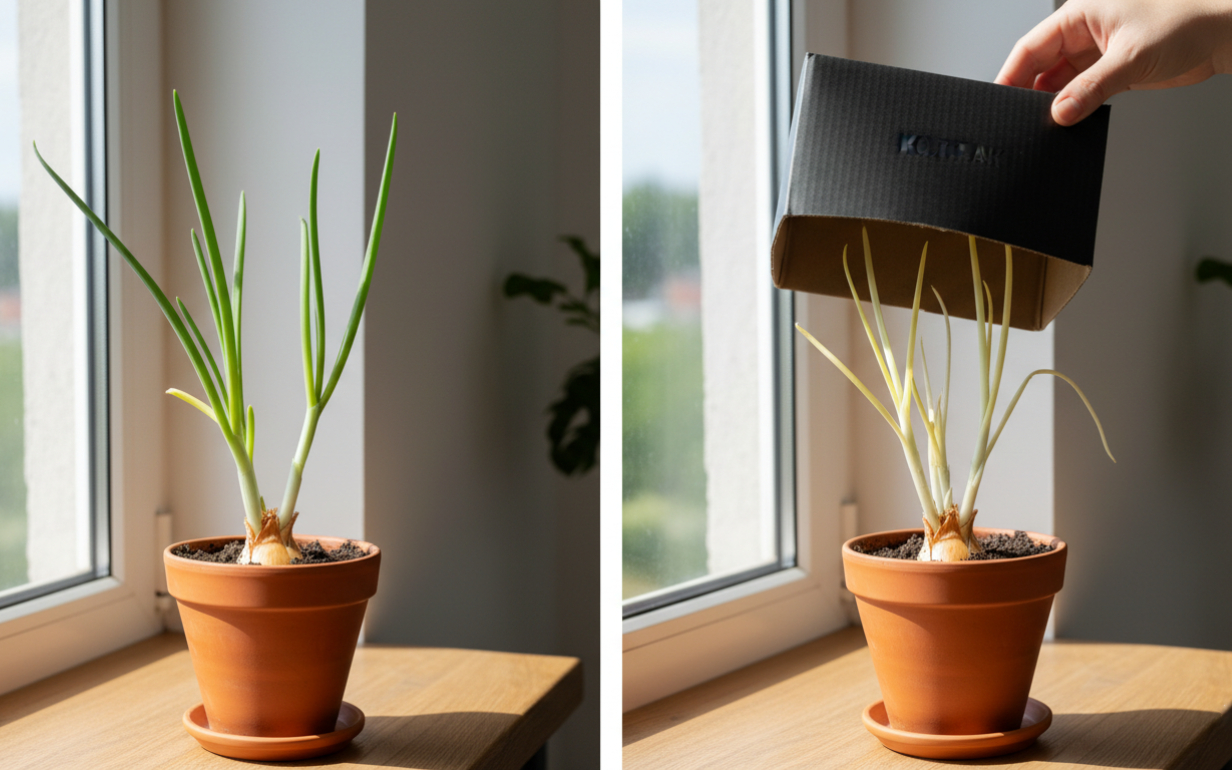 Влияние света