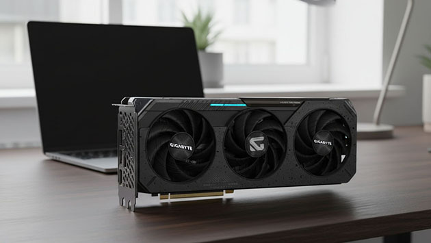 Gigabyte RX9060XT. Фото: Татьяна Фадеева / Нейросеть