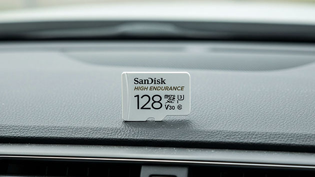 SanDisk High Endurance microSD™. Фото: Татьяна Фадеева / Нейросеть