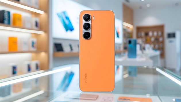 Infinix HOT 60 Pro. Фото: Ян Ляпин / Нейросеть