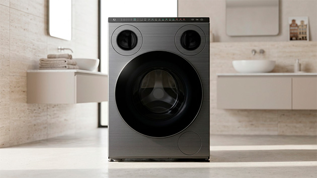 Xiaomi Mijia Three-Zone Washing Machine Pro. Фото: Татьяна Фадеева / Нейросеть
