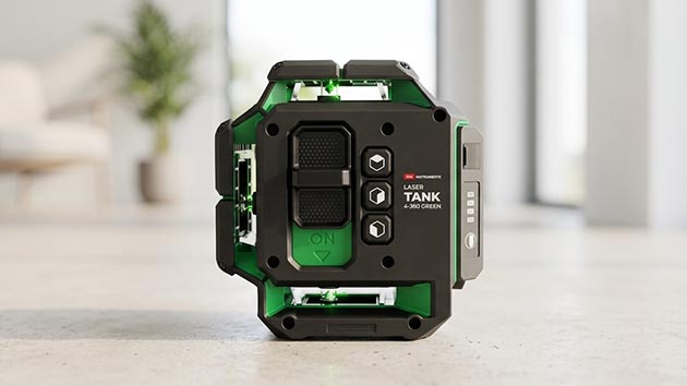 ADA LaserTANK 4-360 GREEN Ultimate Edition. Фото: Ян Ляпин / Нейросеть