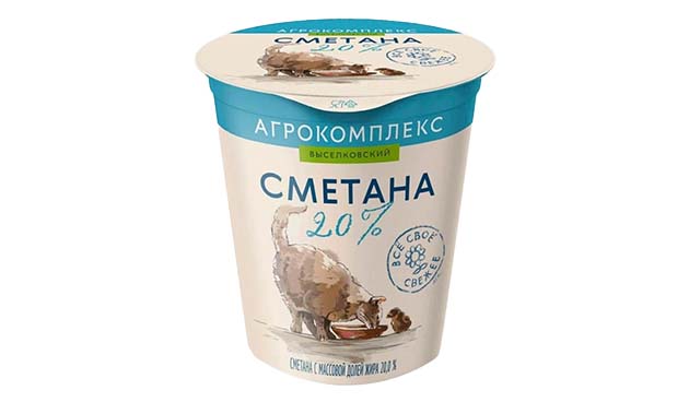 Сметана «Агрокомплекс»