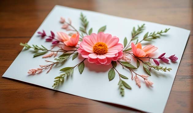 Дизайнерская открытка