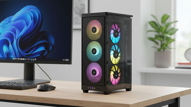 Corsair 2000D RGB AIRFLOW. Фото: Павел Громов / Нейросеть