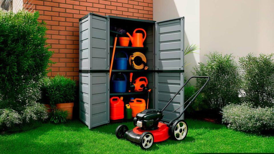 Шкаф для садовых инструментов. Фото: Kaylaytimesh / Shutterstock / Fotodom