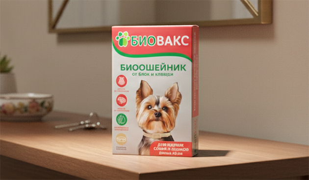 Биоошейник для мелких собак и щенков «БиоВакс»