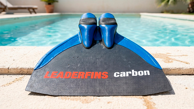 Leaderfins Hyper Professional Carbon CMAS Competition. Фото: Татьяна Фадеева / Нейросеть