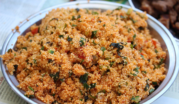 Булгур с луковой поджаркой