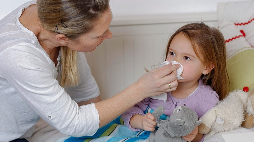 Назофарингит у детей