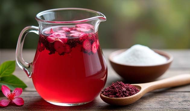 Комбуча из каркаде