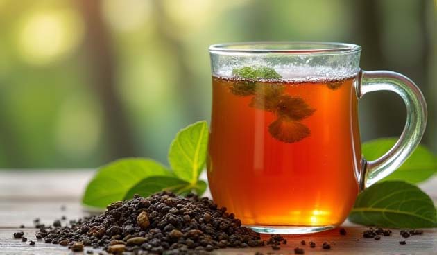 Комбуча с чаем