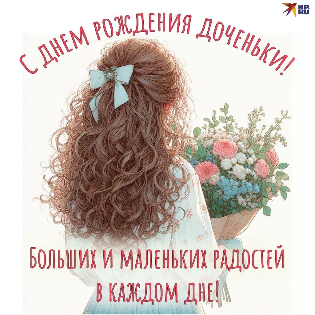 30+ картинок и открыток «С рождением дочери»