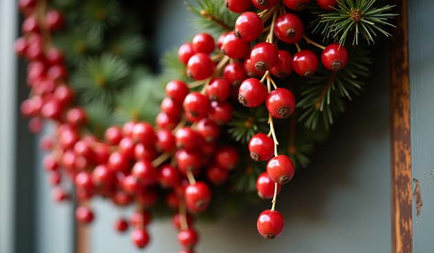 Картинки, фото новогодних гирлянд для вдохновения