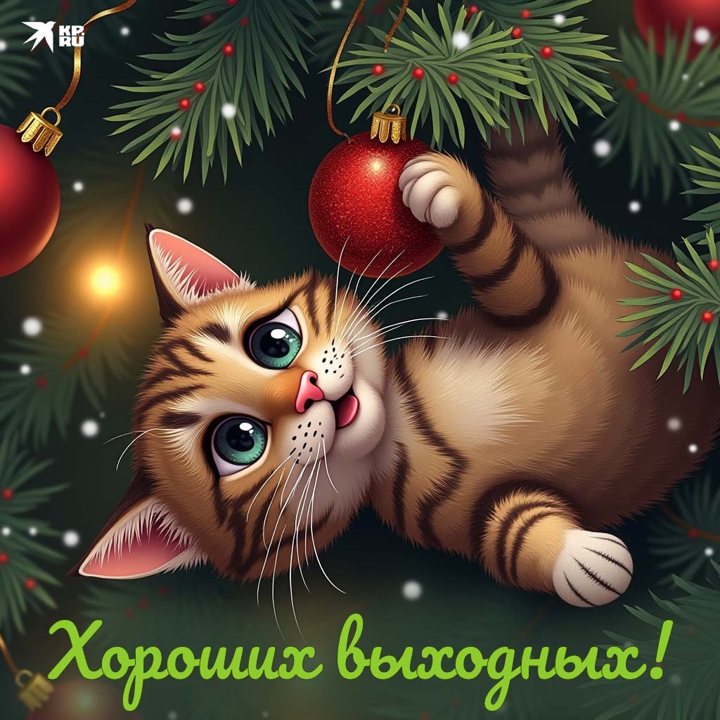 Картинки с пожеланиями отличных зимних выходных