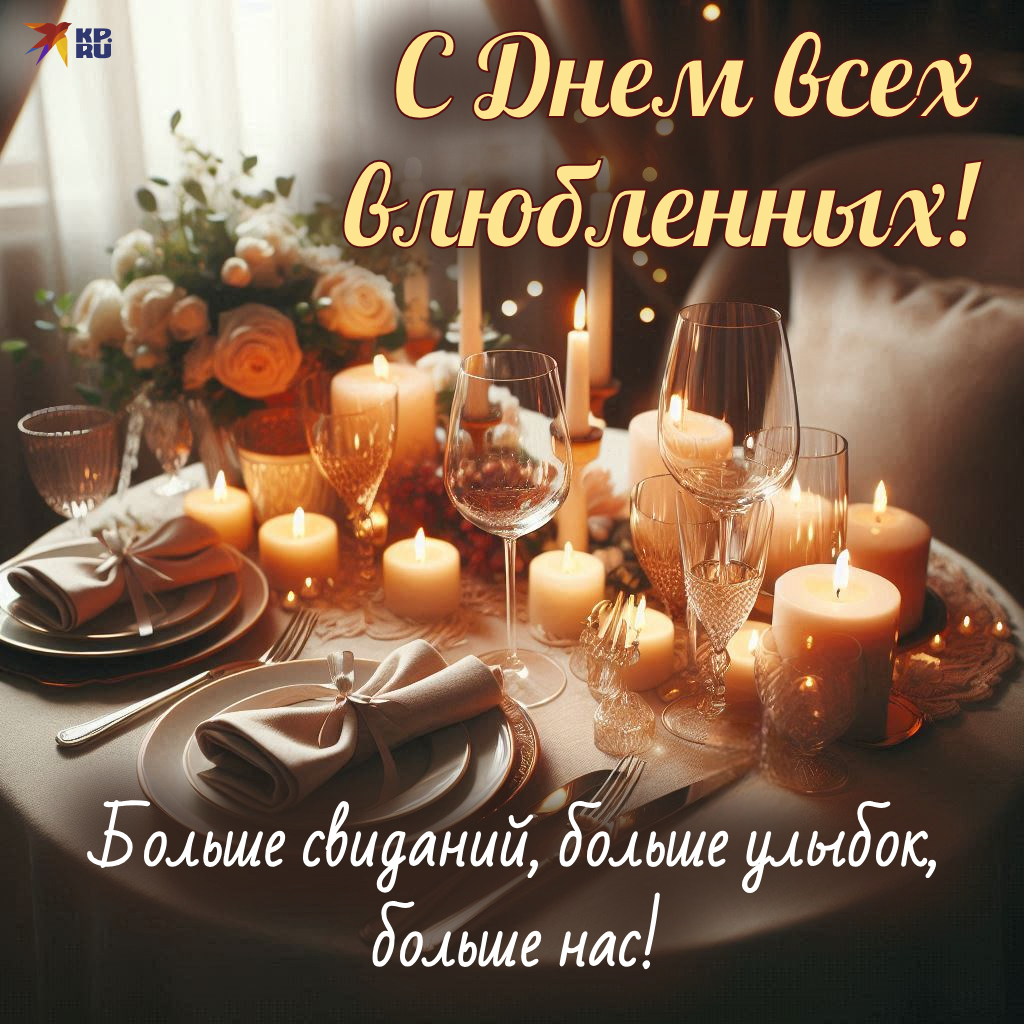 Милые открытки на 14 Февраля девушке, женщине, жене