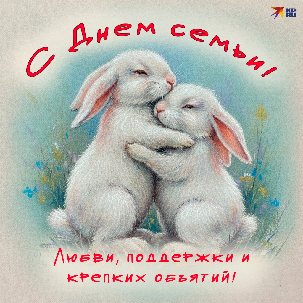 Популярные открытки «С Днем семьи, любви и верности»