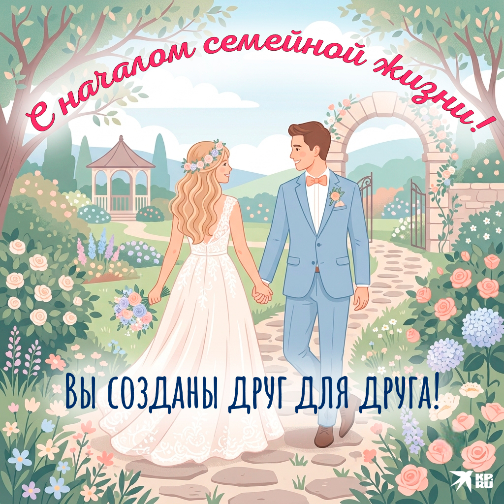 Популярные открытки на день свадьбы