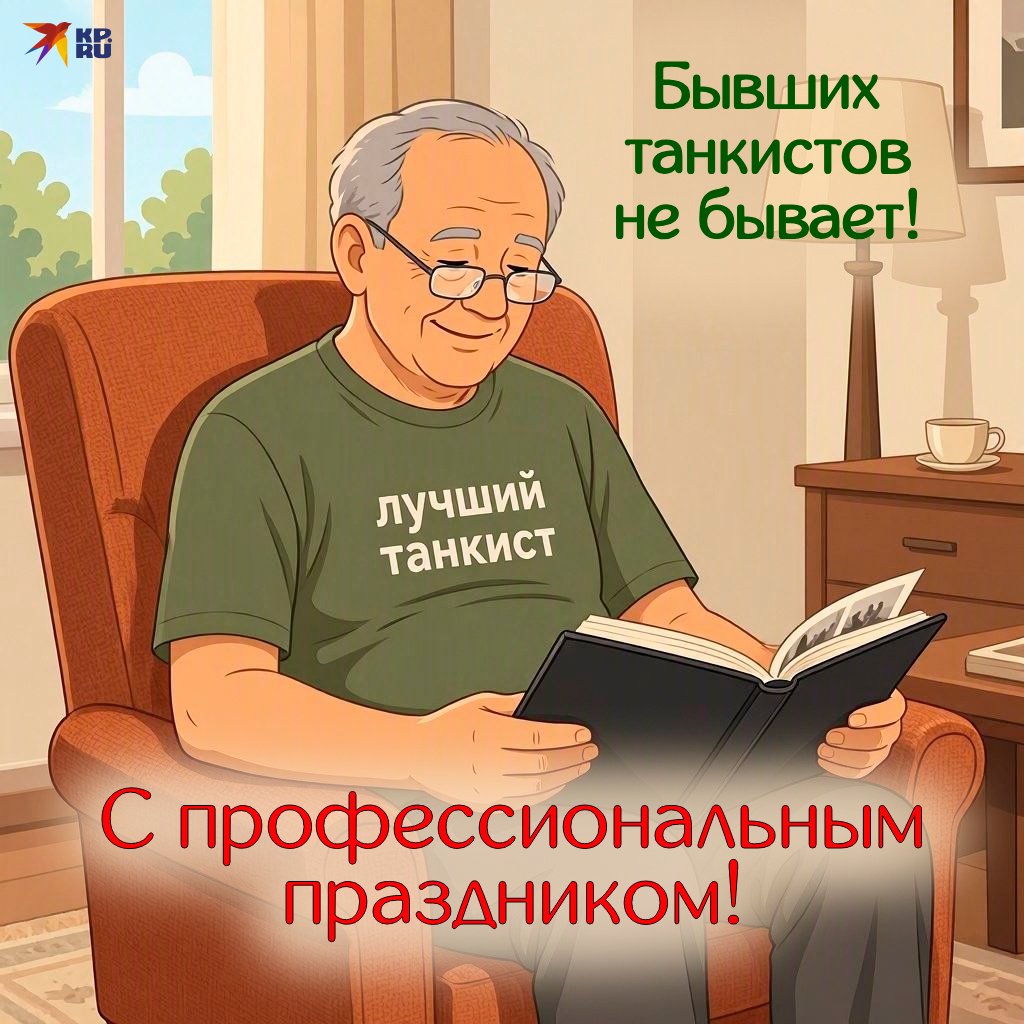Красивые открытки с поздравлениями на День танкиста родному человеку, другу, любому мужчине