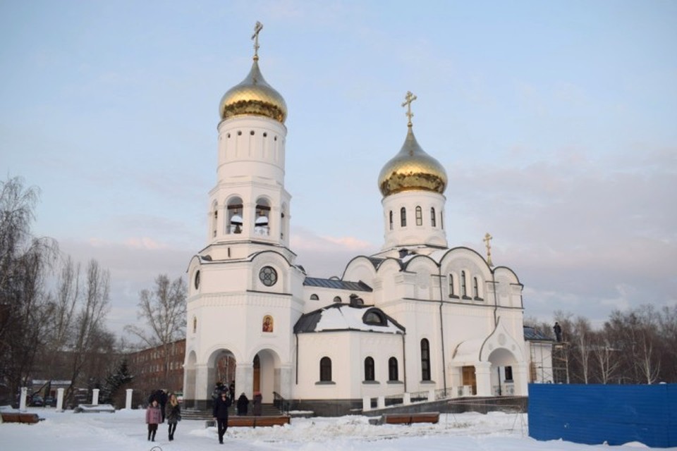 В воскресенье в Новокузнецке освятят храм Петра и Февронии