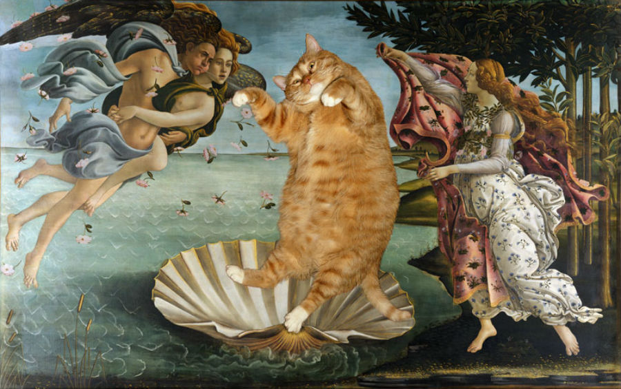 Использованы материалы с сайта fatcatart.com