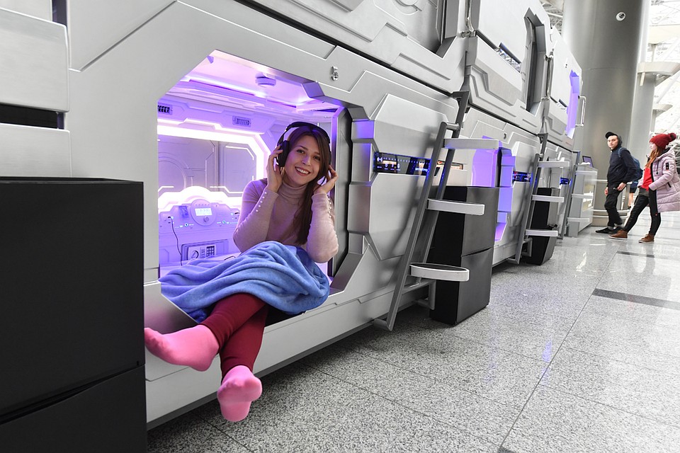 Капсульная гостиница во внуково