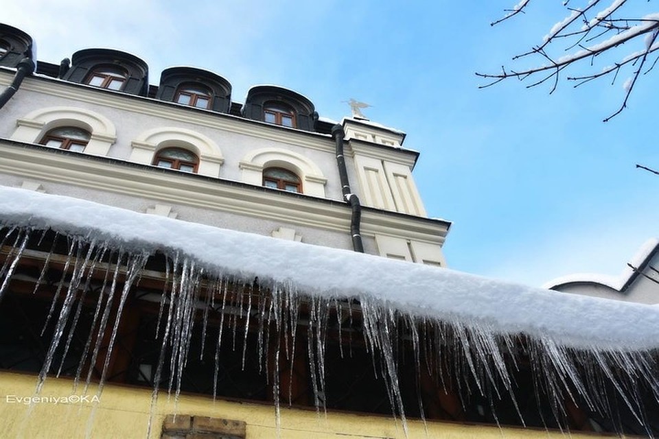 Глыба была размером с маленький айсберг. Фото: Евгении Карпачевой