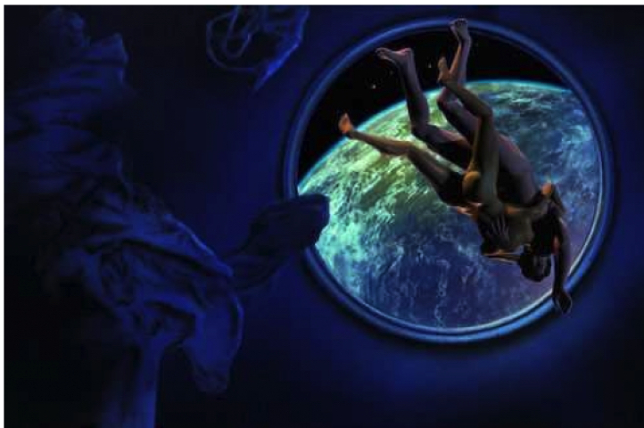 Космический отель - идеальное место для космической интимной жизни.