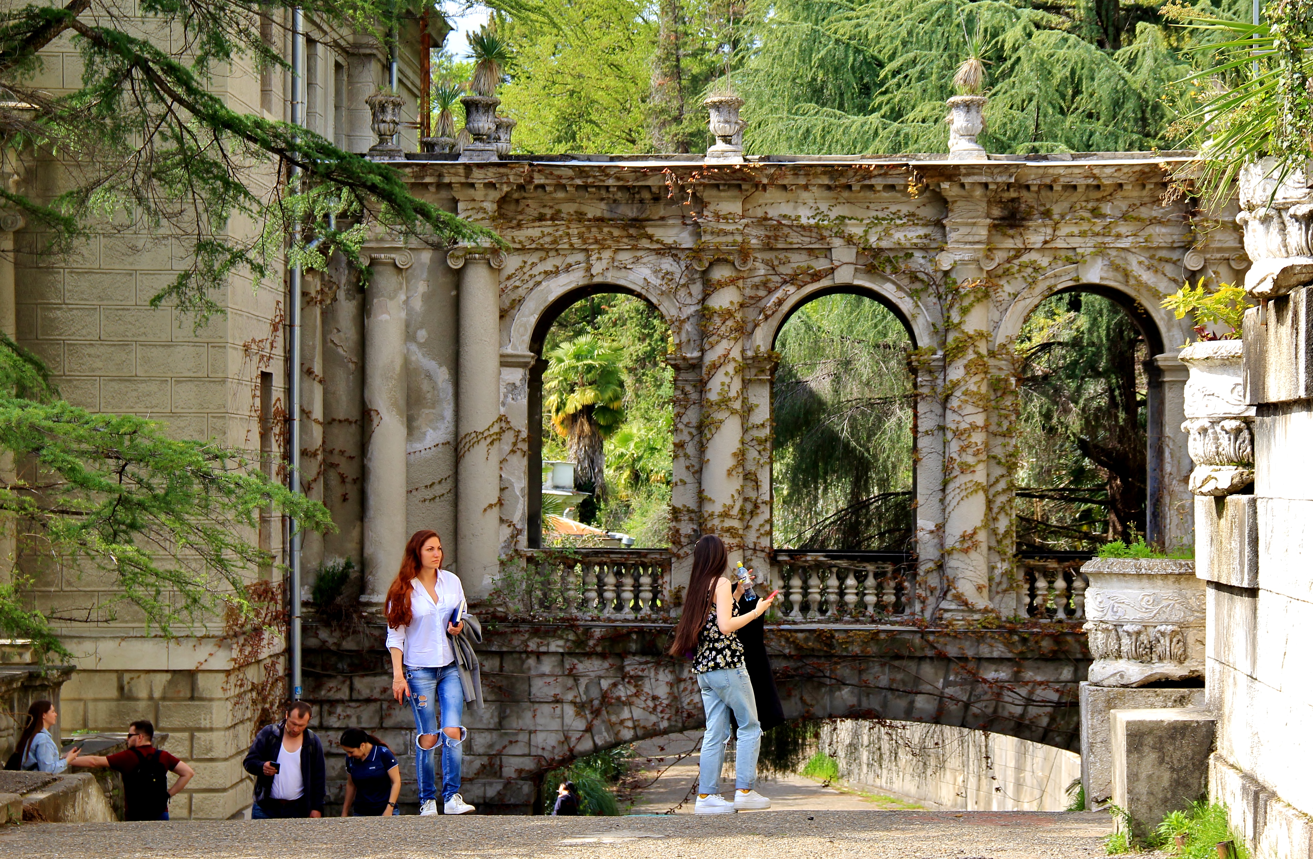 Туристы любят здесь делать фото