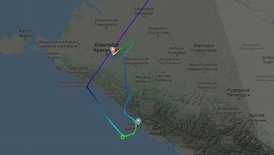 Фото: flightradar24.com