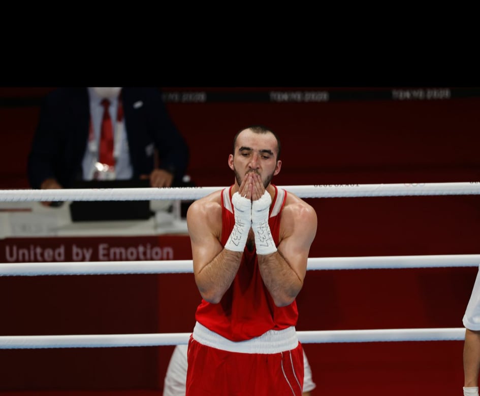 Боксер Муслим Гаджимагомедов добрался до финала в весовой категории до 91 кг. Фото: ОКР