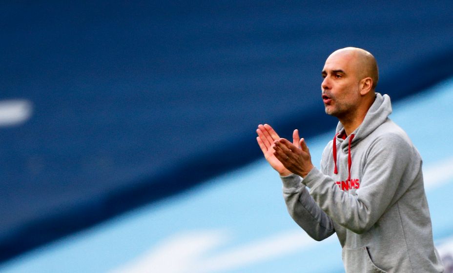 Главный тренер «МанСити» Хосеп Гвардиола готовится к матчу Суперкубка УЕФА против «Севильи». Фото: Global Look Press