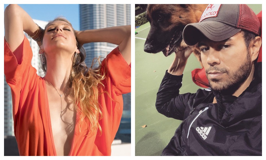 Анна Курникова и Энрике Иглесиас - самая таинственная пара шоу-бизнеса. Фото: Соцсети Курниковой и Иглесиаса