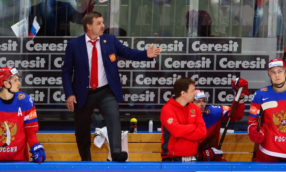 Под руководством Олега Знарка хоккейная сборная России выиграла Олимпиаду-2018. Фото: Global Look Press