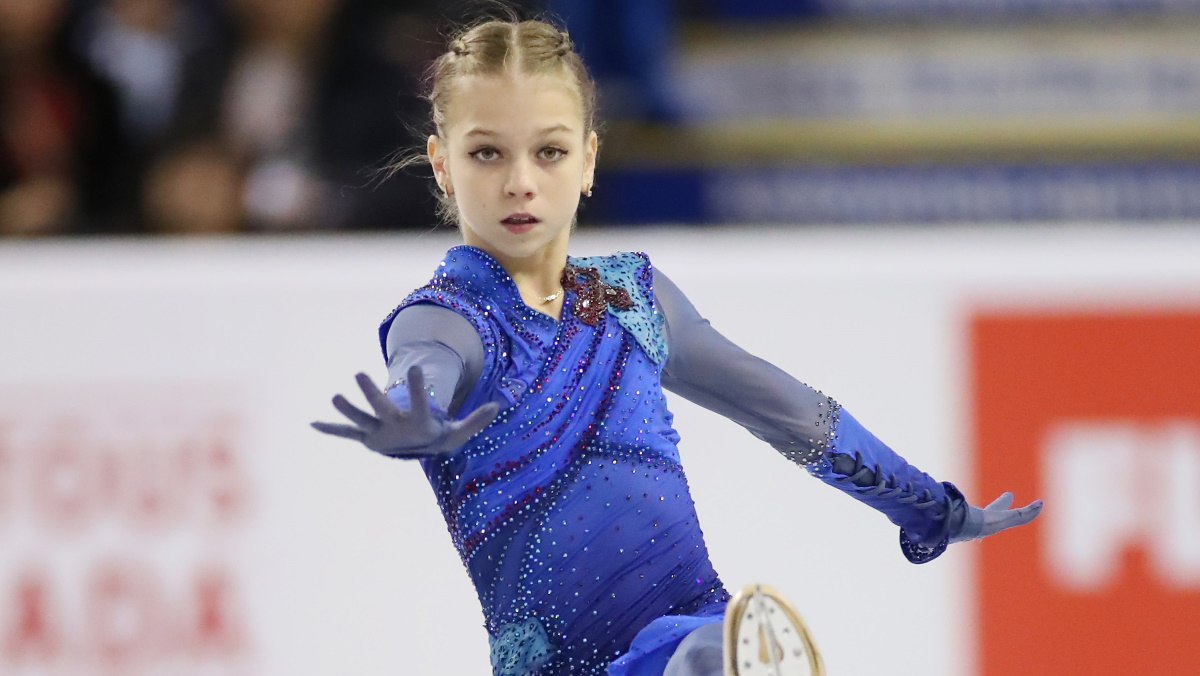 Турнир в Канаде стал первым в жизни Трусовой испытанием на взрослом уровне. Фото: GLOBAL LOOK PRESS