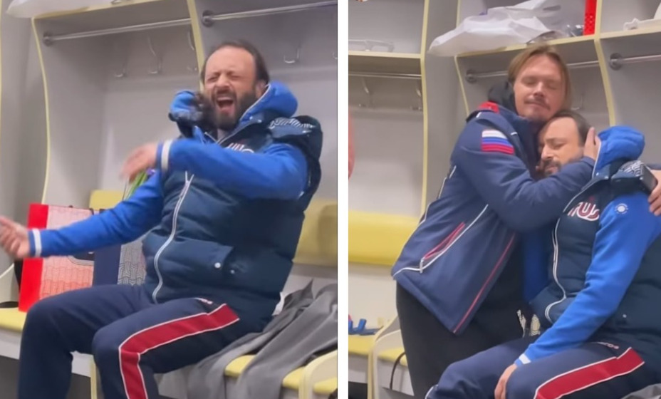Илья Авербух доволен съемками первого выпуска шоу «Ледниковый период». Фото: Инстаграм Лизы Арзамасовой