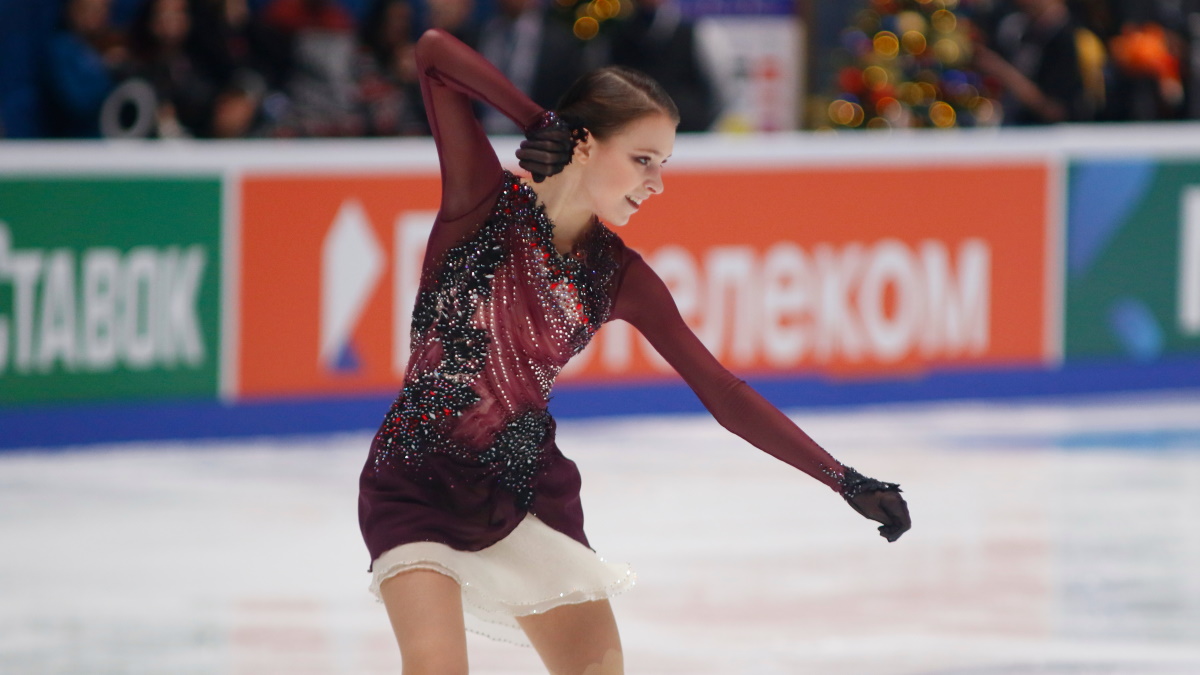 Анна Щербакова на чемпионате Европы провалилась в короткой программе. Фото: GLOBAL LOOK PRESS