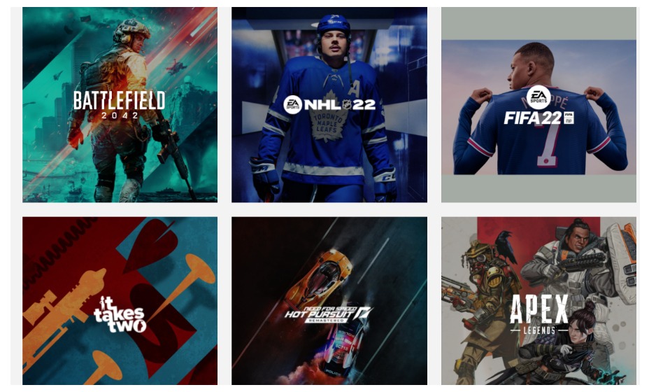 EA отказалась продавать свои игры в России. Фото: Сайт Electronic Arts