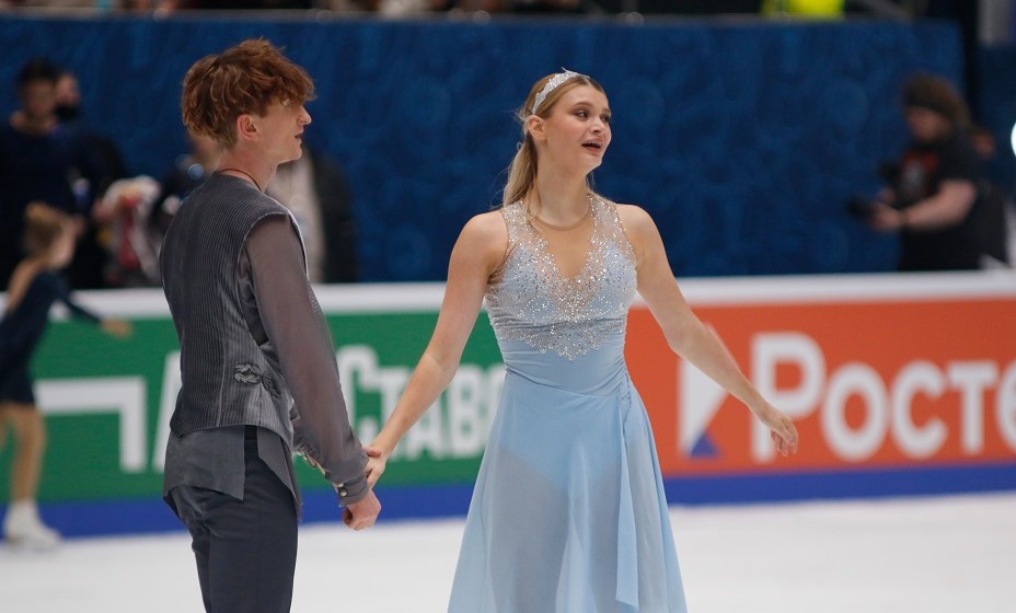Пара Скопцова - Алешин показала шестой результат на чемпионате России в Санкт-Петербурге. Фото: Global Look Press