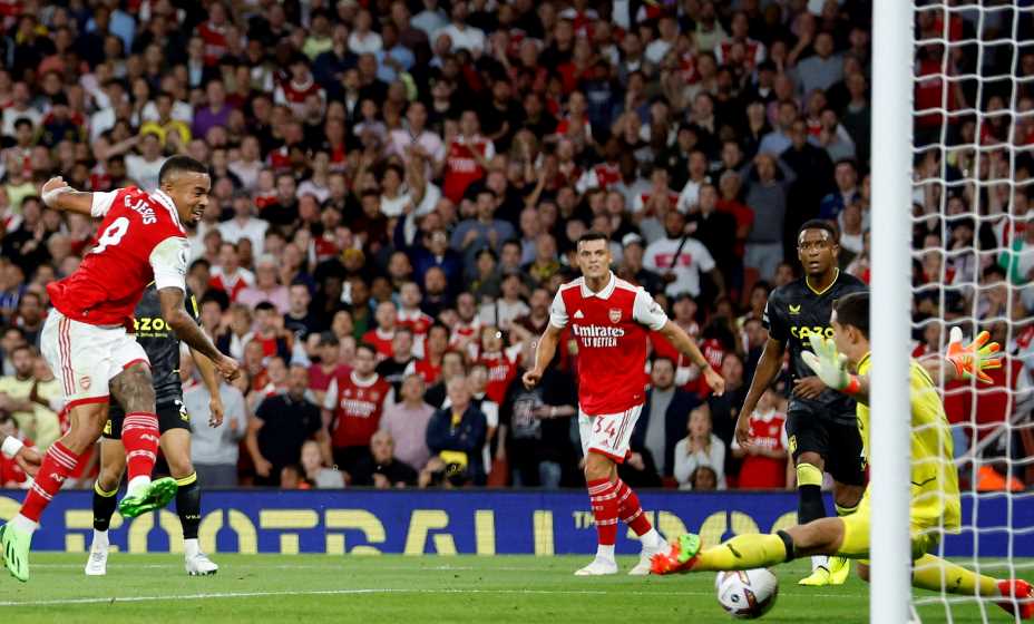 Габриэл Жезус стал главной ударной силой нового «Арсенала». Фото: Reuters