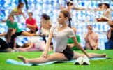 Щербакова провела открытую тренировку для фанатов