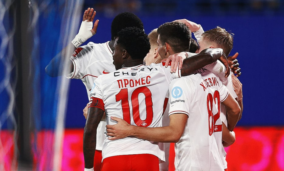 «Спартак» празднует очередную победу в Кубке России.
Фото: ФК «Спартак» Москва