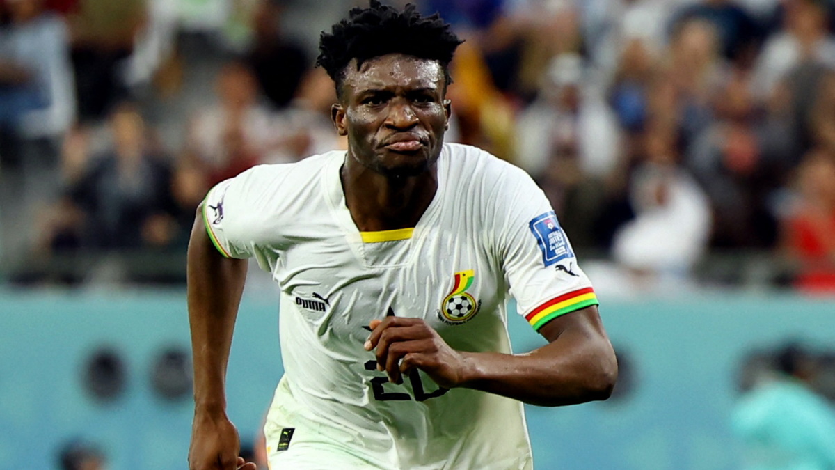 Мохамед Кудус празднует гол в ворота сборной Южной Кореи на ЧМ-2022 в Катаре. Фото: REUTERS